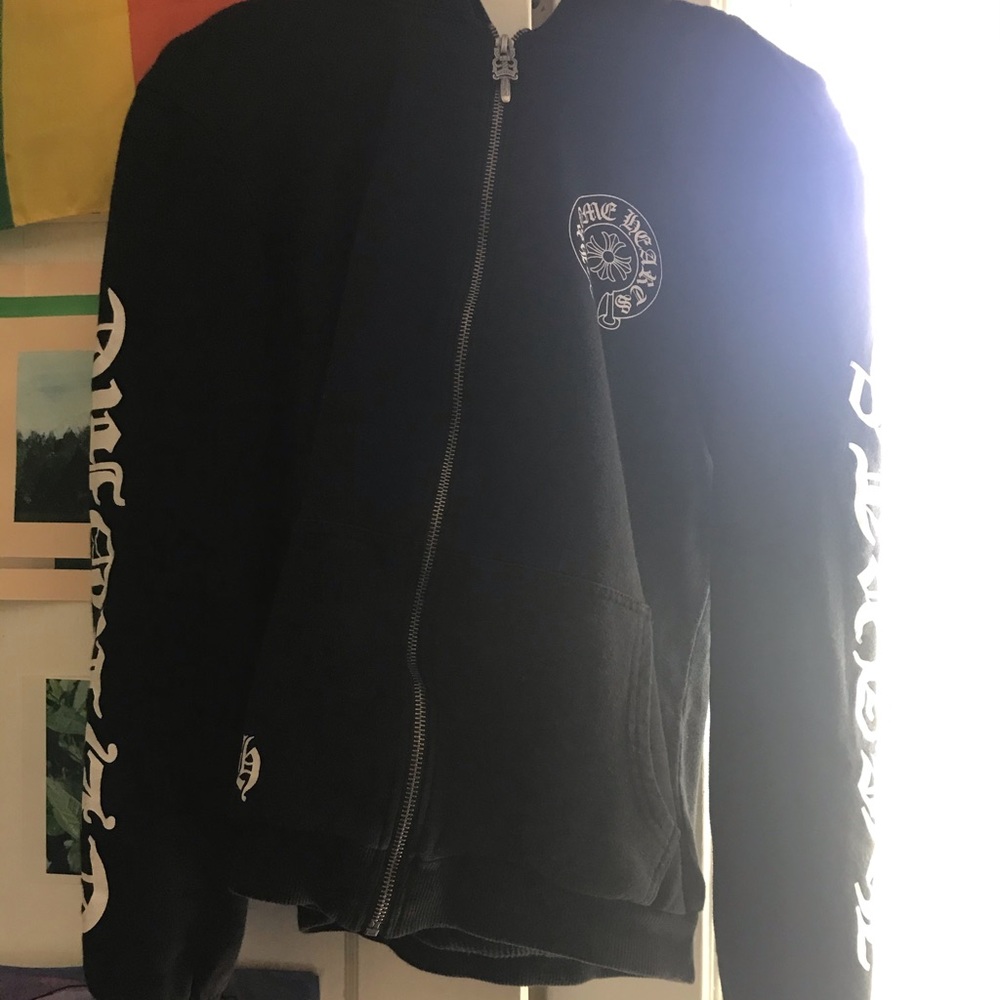 Chrome hearts “Fuck You” thermal hoodie very rare